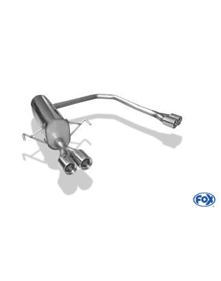 Opel Astra H/ Astra H GTC Turbo Silenziatore posteriore finale destra/sinistra (Cod. F-OP042073-068)