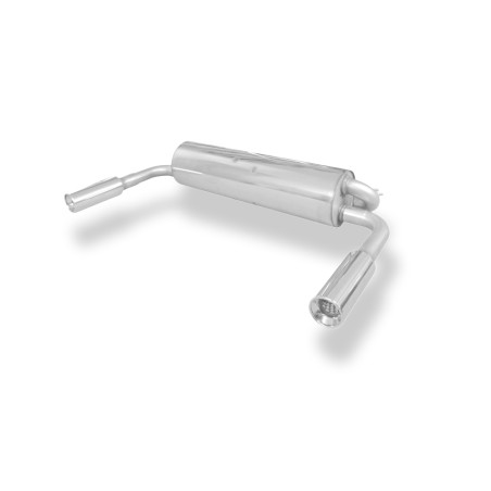 Toyota RAV 4 II Silenziatore posteriore con uscite destra e sinistra (duplex) – 1x90 Tipo 1 (Cod. 