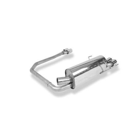 Opel Astra H Caravan Silenziatore posteriore con uscite destra e sinistra Ø63,5mm (Cod. F-OP042093-
