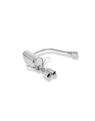 Opel Astra H Caravan Silenziatore posteriore con uscite destra e sinistra Ø63,5mm (Cod. F-OP042093-