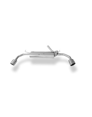 Opel Mokka 4x4 & 4x2 Silenziatore posteriore destra e sinistra – 115x85 tipo (Cod. F-OP240003-463)