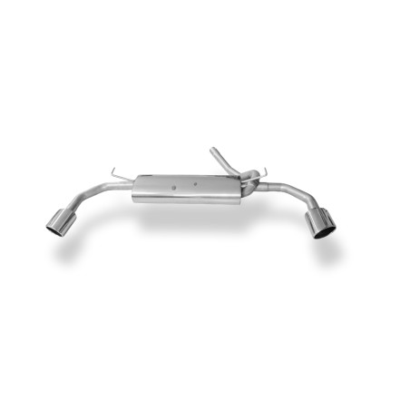 Opel Mokka 4x4 & 4x2 Silenziatore posteriore destra e sinistra – 115x85 tipo (Cod. F-OP240003-463)