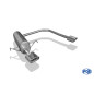 Opel Astra H Caravan Silenziatore posteriore con uscite destra e sinistra Ø63,5mm (Cod. F-OP042093-