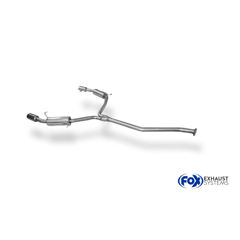 Mazda 6 Tipo GH diesel Silenziatore posteriore destra e sinistra – 1x90 tipo (Cod. F-MA191003-071)
