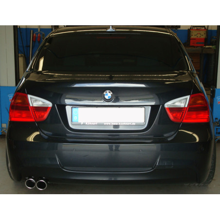 BMW E90/91/92 – 325d/ 330d Silenziatore posteriore – 2x80 Tipo 12 (Cod. F-BM023122-050)