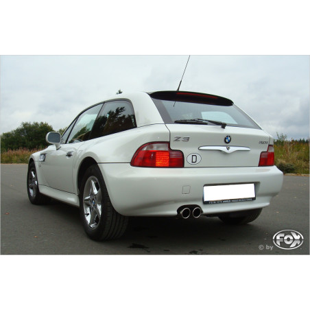 BMW Z3/ Z3 coupé 3,0l Silenziatore posteriore – 2x80 Tipo 17 (Cod. F-BM070012-150)