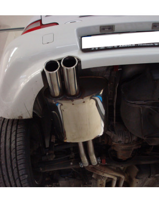 BMW Z3/ Z3 coupé 3,0l Silenziatore posteriore – 2x80 Tipo 17 (Cod. F-BM070012-150)