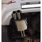 BMW Z3/ Z3 coupé 3,0l Silenziatore posteriore – 2x80 Tipo 17 (Cod. F-BM070012-150)
