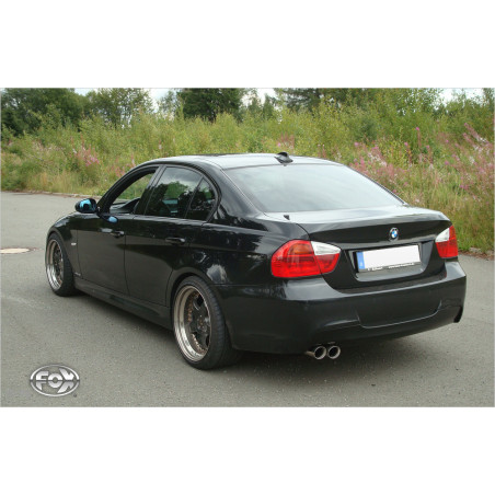BMW E90/91/92 – 325d/ 330d Silenziatore posteriore – 2x80 Tipo 24 (Cod. F-BM023122-290)