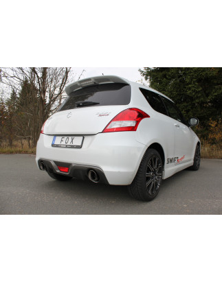 Suzuki Swift Sport IV Silenziatore posteriore con uscite destra e sinistra (duplex) – 1x100 (Cod. 