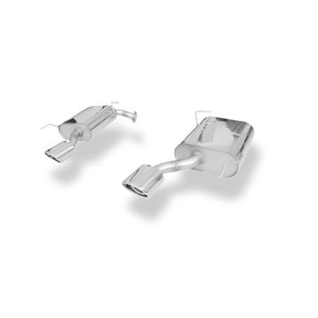 Chevrolet Captiva KLAC Silenziatore posteriore destra e sinistra – 115x85 ty (Cod. F-CE030003-367)