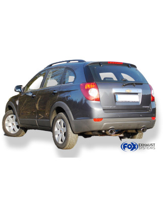 Chevrolet Captiva KLAC Silenziatore posteriore destra e sinistra – 115x85 ty (Cod. F-CE030003-367)