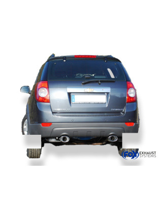 Chevrolet Captiva KLAC Silenziatore posteriore destra e sinistra – 115x85 ty (Cod. F-CE030003-367)