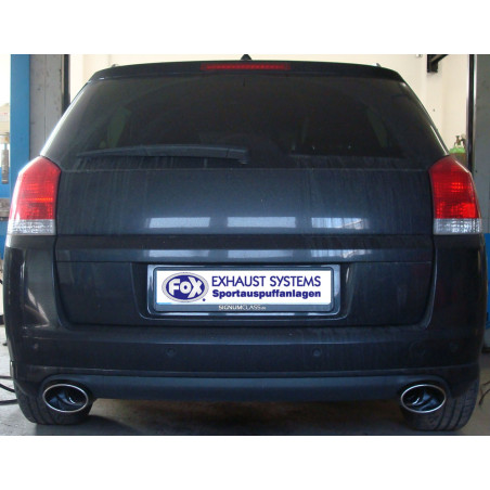 Opel Signum Sportheck Silenziatore posteriore con uscite destra e sinistra (duplex) – 140x9 (Cod. 