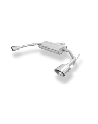 Opel Signum Sportheck Silenziatore posteriore con uscite destra e sinistra (duplex) – 140x9 (Cod. 