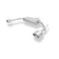 Opel Signum Sportheck Silenziatore posteriore con uscite destra e sinistra (duplex) – 140x9 (Cod. 