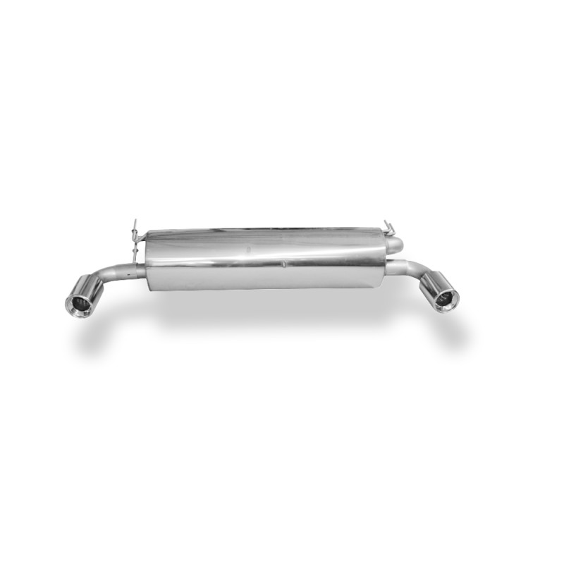Toyota RAV 4 II – 3-porte Silenziatore posteriore con uscite destra e sinistra (duplex) – 1 (Cod