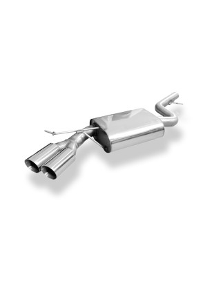 BMW E90/91/92 – 320d Silenziatore posteriore – 2x76 Tipo 17 (Cod. F-BM023091-288)