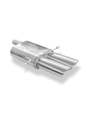 Audi RS4 B5 Silenziatore posteriore – 2x115x85 Tipo 44 (Cod. F-AU060102-348)