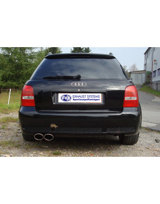 Audi RS4 B5 Silenziatore posteriore – 2x115x85 Tipo 44 (Cod. F-AU060102-348)