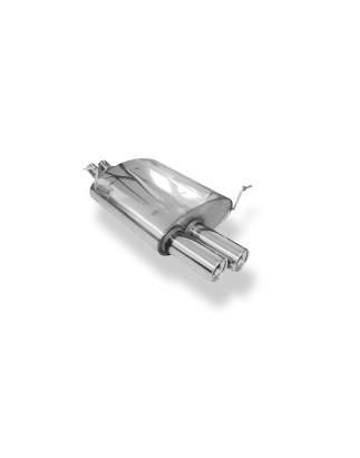 BMW Z3/ Z3 coupé 3,0l Silenziatore posteriore – 2x80 Tipo 13 (Cod. F-BM070012-070)