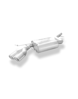 BMW E90/91/92 – 320d Silenziatore posteriore – 2x76 Tipo 17 (Cod. F-BM023091-148)
