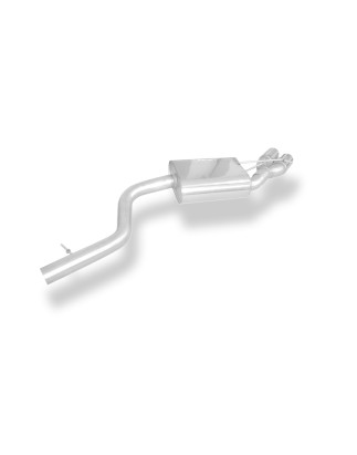 BMW E90/91/92 – 320d Silenziatore posteriore – 2x76 Tipo 17 (Cod. F-BM023091-148)