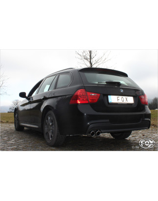 BMW E90/91/92 – 320d Silenziatore posteriore – 2x76 Tipo 17 (Cod. F-BM023091-148)