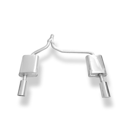 Ford Mondeo IV Turnier Silenziatore posteriore destra e sinistra – 1x100 tipo (Cod. F-FO042143-133