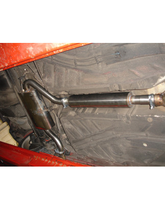 VW Corrado G60 semisistema dal catalizzatore Side Pip (Cod. F-VW070041-006)