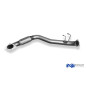 VW T4 Dörte Manifold tubo Ø70mm con flexible tubo (Cod. F-VW130000-KR1)