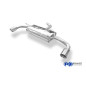 VW Golf VI – GTI-Optik Silenziatore posteriore destra e sinistra – 1x90 tipo (Cod. F-VW055055-29