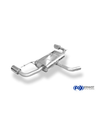VW Golf VI – GTI-Optik Silenziatore posteriore destra e sinistra – 1x90 tipo (Cod. F-VW055055-29