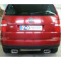 VW Touran Silenziatore posteriore con uscite destra e sinistra (duplex) – 160x80 Tipo 53 ri (Cod. 