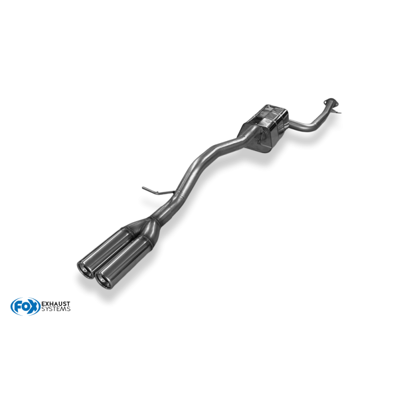 Volvo V50/ S40 II Silenziatore posteriore – 2x76 Tipo 13 – 2,0l 100 (Cod. F-VO031011-068)