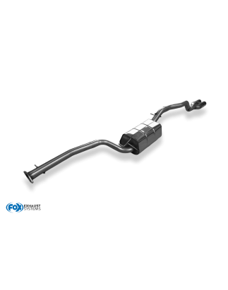 Volvo V50/ S40 II Silenziatore posteriore – 2x76 Tipo 13 – 2,0l 100 (Cod. F-VO031011-068)