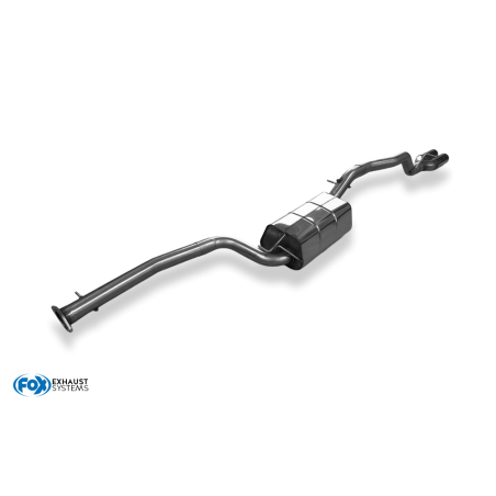 Volvo V50/ S40 II Silenziatore posteriore – 2x76 Tipo 13 – 2,0l 100 (Cod. F-VO031011-068)