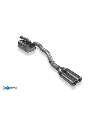 Volvo V50/ S40 II Silenziatore posteriore – 2x76 Tipo 13 – 2,0l 100 (Cod. F-VO031011-068)