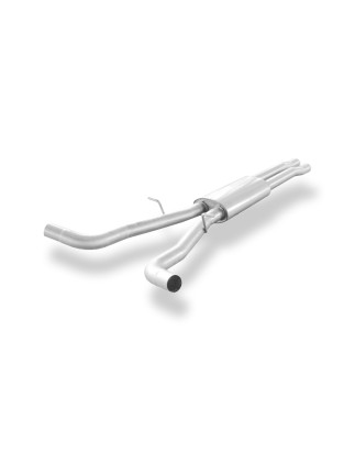 Jaguar S-Tipo R Silenziatore anteriore Ø63,5mm (Cod. F-JA030000-VSD)