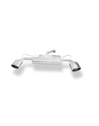 Hyundai i30 PDE Silenziatore posteriore con uscite destra e sinistra (duplex) – 160x90 tipo (Cod. 