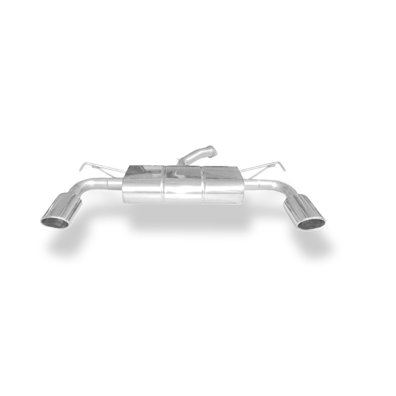 Hyundai i30 PDE Silenziatore posteriore con uscite destra e sinistra (duplex) – 115x85 tipo (Cod. 