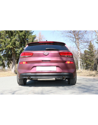 Hyundai i30 PDE Silenziatore posteriore con uscite destra e sinistra (duplex) – 1x90 Tipo 2 (Cod. 