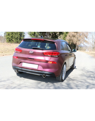 Hyundai i30 PDE Silenziatore posteriore con uscite destra e sinistra (duplex) – 1x90 Tipo 2 (Cod. 