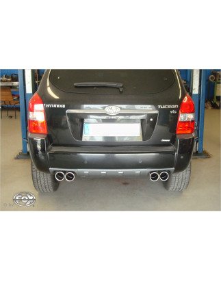 Hyundai Tucson Allrad 2,7l – JM Silenziatore posteriore destra e sinistra - (Cod. F-HY150005-052)