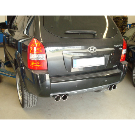 Hyundai Tucson Allrad 2,7l – JM Silenziatore posteriore destra e sinistra - (Cod. F-HY150005-052)