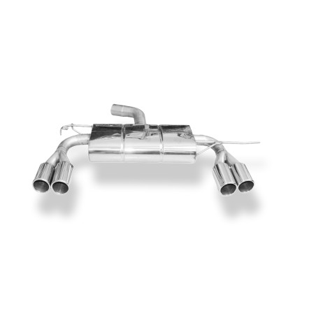 Skoda Yeti 5L – trazione anteriore Silenziatore posteriore – 2x80 tipo (Cod. F-SK090025-050)