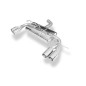 Skoda Yeti 5L – trazione anteriore Silenziatore posteriore – 2x80 tipo (Cod. F-SK090025-050)