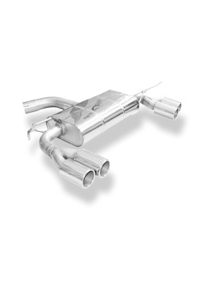 Skoda Yeti 5L – trazione anteriore Silenziatore posteriore – 2x80 tipo (Cod. F-SK090025-050)