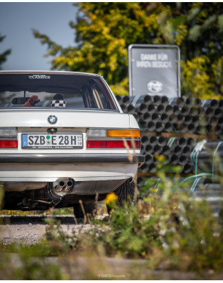 BMW E28 520i senza Kat BMW E28 520i Slenziatore finale senza CAT (Cod. F-BM030322-002)