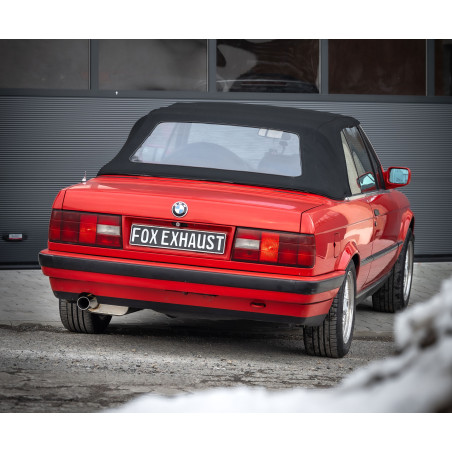 BMW E30 316i/318i berlina/ cabrio Silenziatore posteriore – 1x80 ty (Cod. F-BM020061-269)